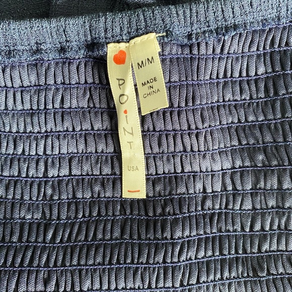 Point USA Navy Strapless Women's Maxi Dress - Picture 9 of 13